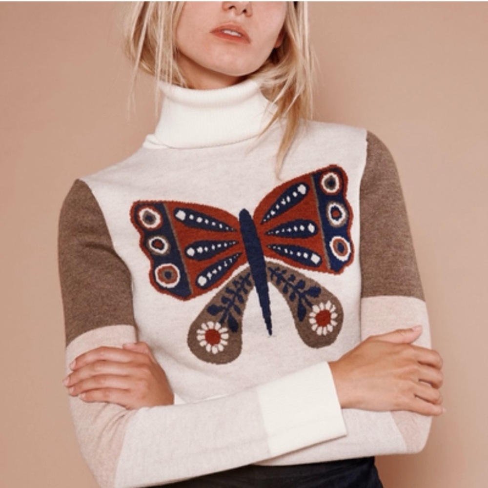 Sugarhigh Lovestoned Mariposa Turtleneck - Picture 3 of 13